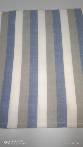 BEDSHEET STRIPE 90X108 2 PILLOW COVER